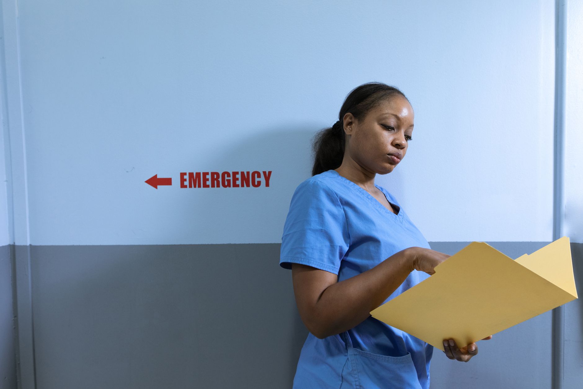 Viewing GP records through NHS App features on a phone